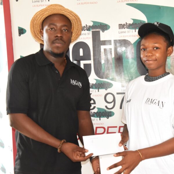 Prix à l'une des lauréats