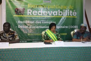 Reddition des comptes